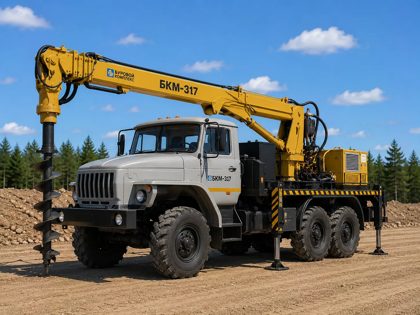 Ямобур БКМ-317 в аренду